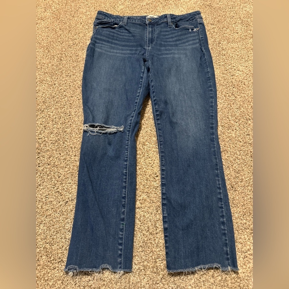 PAIGE Skyline Ankle Peg Jeans | Size 32